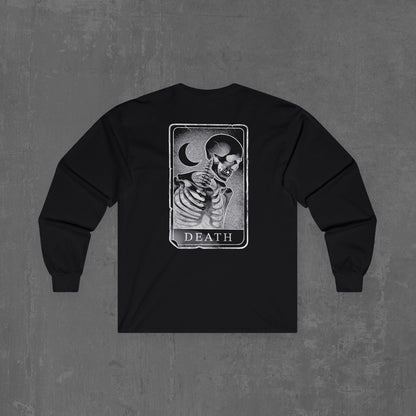 DEATH TAROT LONG SLEEVE TEE (black)