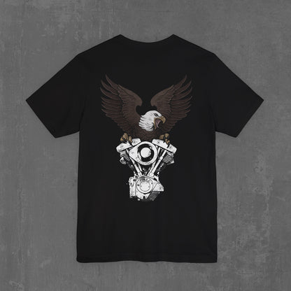 SHOVELHEAD EAGLE T-SHIRT (front & back)