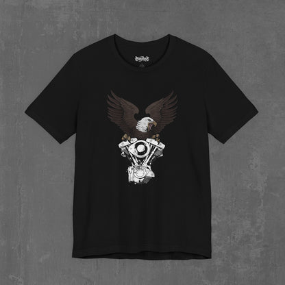 SHOVELHEAD EAGLE T-SHIRT (front & back)