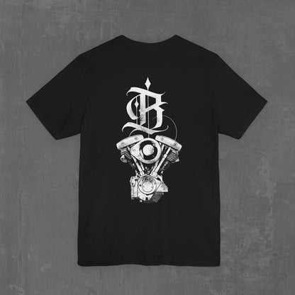 SHOVELHEAD EAGLE T-SHIRT (front & back)