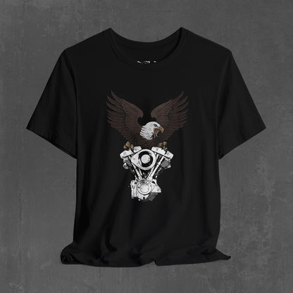 SHOVELHEAD EAGLE T-SHIRT (front & back)