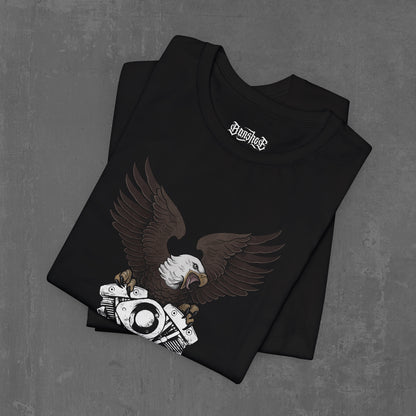 SHOVELHEAD EAGLE T-SHIRT (front & back)