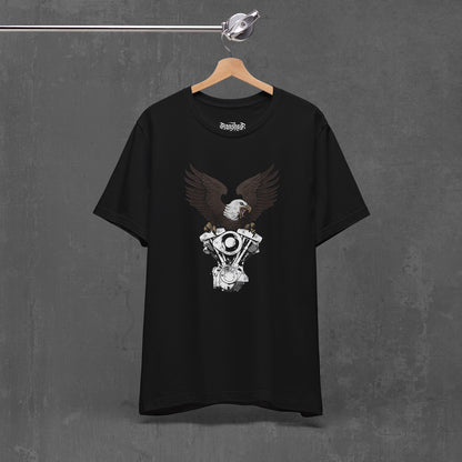 SHOVELHEAD EAGLE T-SHIRT (front & back)