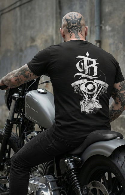 BANSHEE SHOVELHEAD T-SHIRT (front & back)