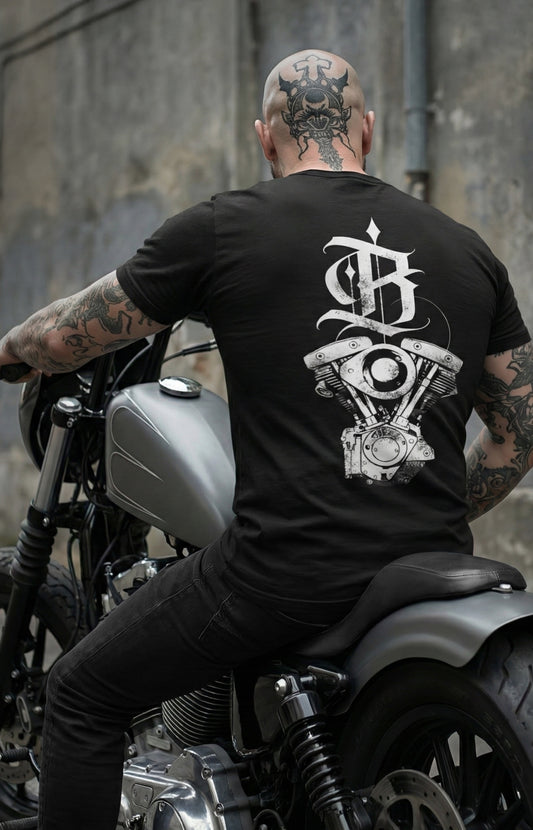 BANSHEE SHOVELHEAD T-SHIRT (front & back)