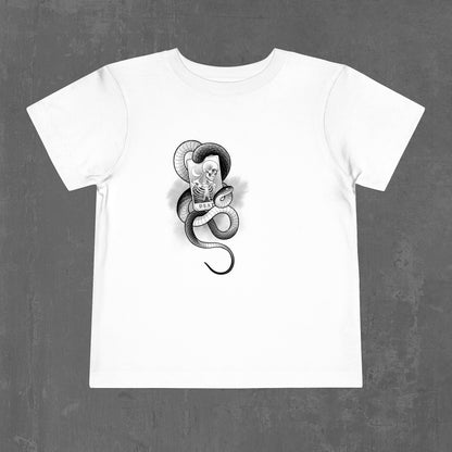 DEATH TAROT TODDLER T-SHIRT (white)