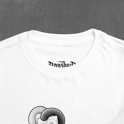 DEATH TAROT TODDLER T-SHIRT (white)
