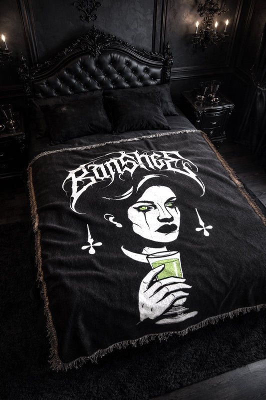 ABSINTHE WOVEN BLANKET