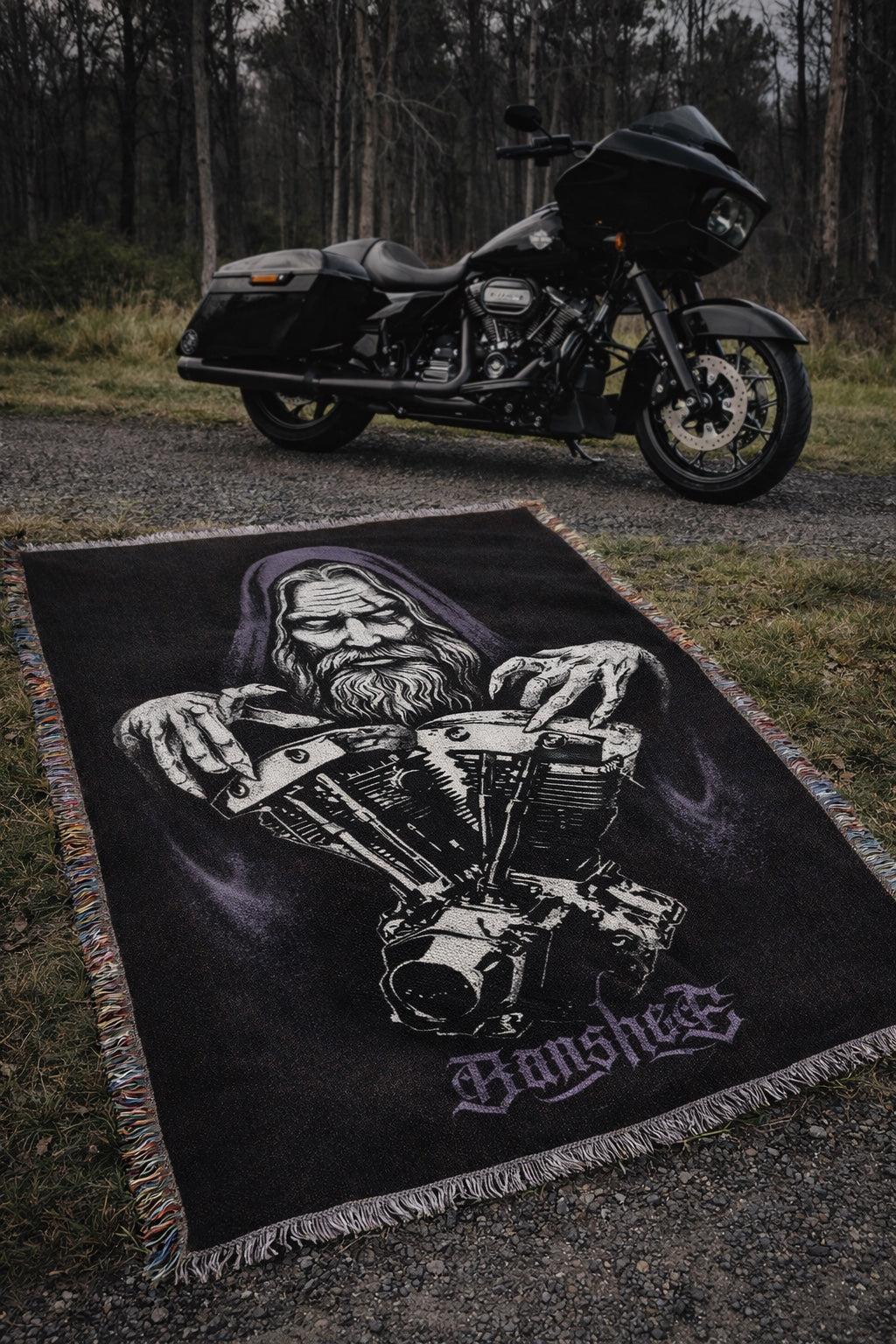 MOTOWIZARD WOVEN BLANKET