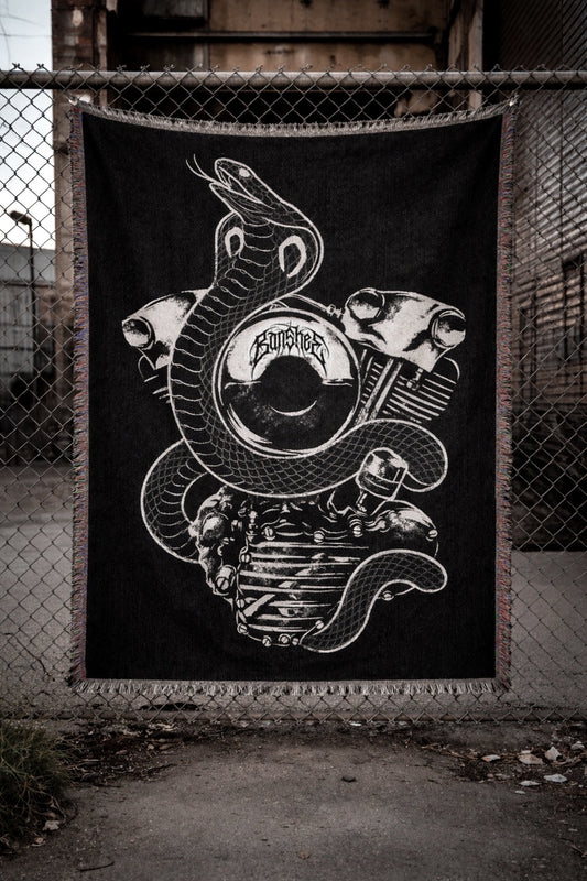 KNUCKLEHEAD COBRA WOVEN BLANKET