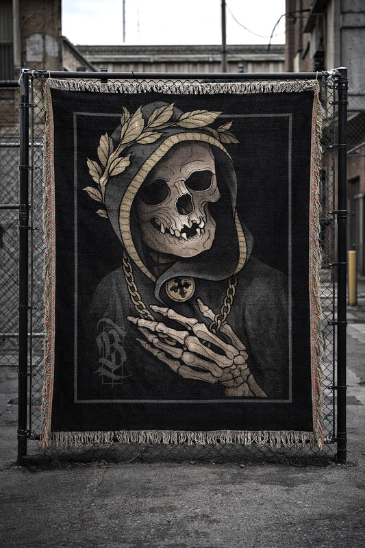 GRIM WOVEN BLANKET
