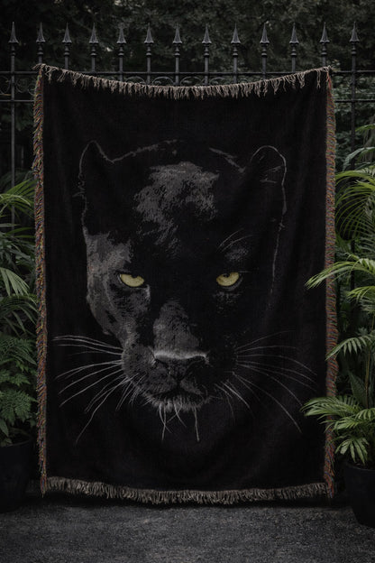 PANTHER WOVEN BLANKET