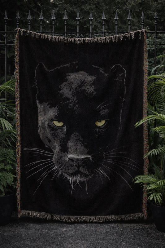 PANTHER WOVEN BLANKET