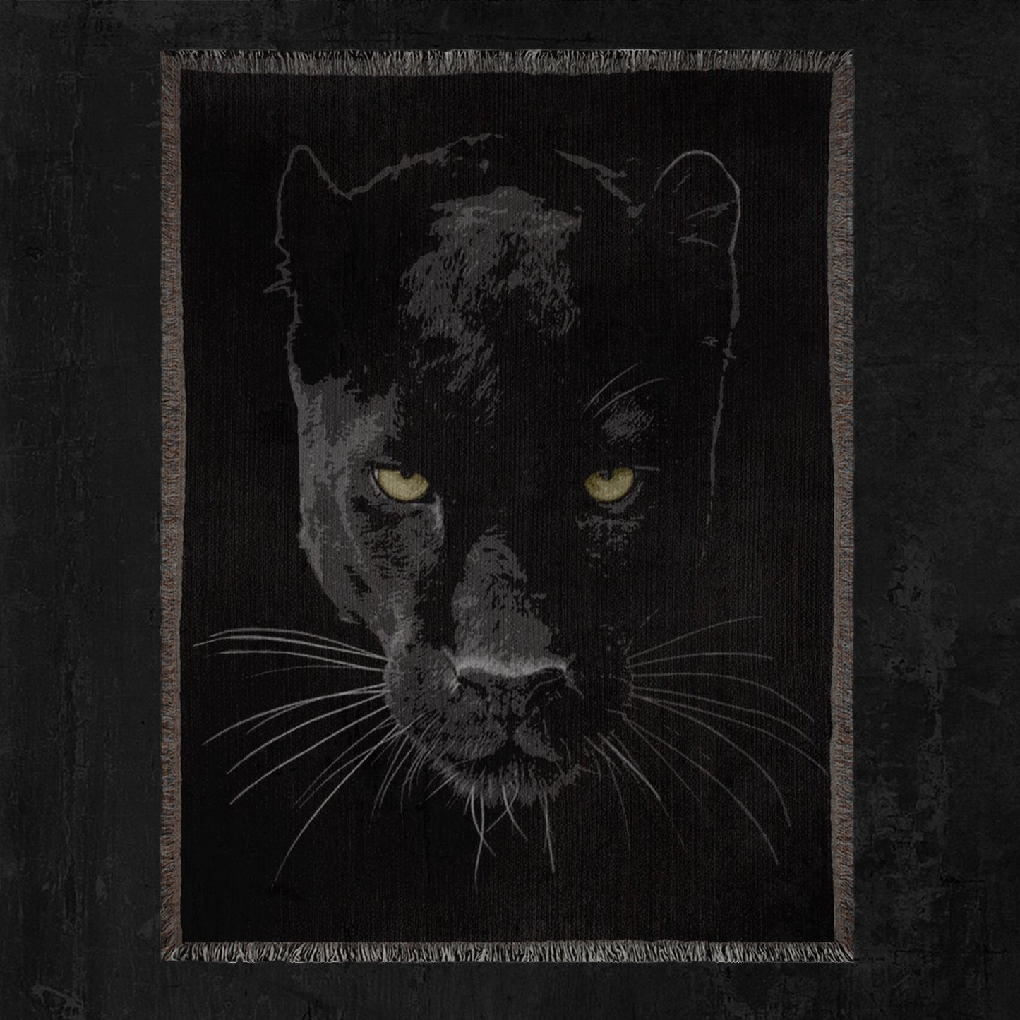 PANTHER WOVEN BLANKET