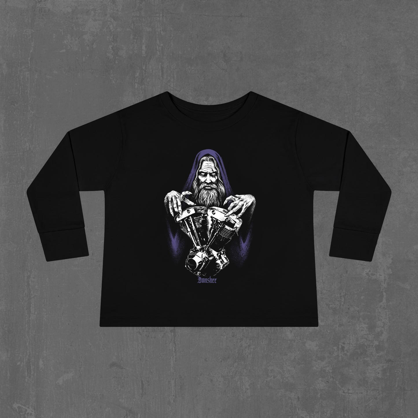MOTOWIZARD TODDLER LONG SLEEVE TEE