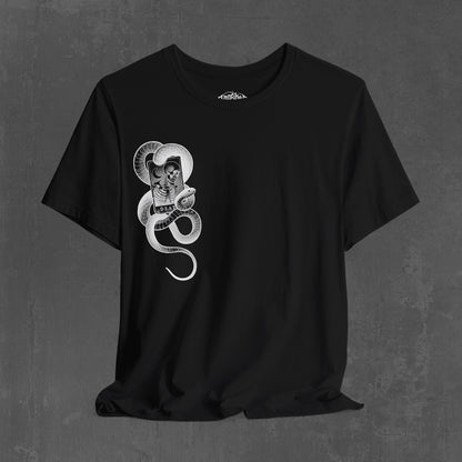 DEATH TAROT T-SHIRT black (front & back)