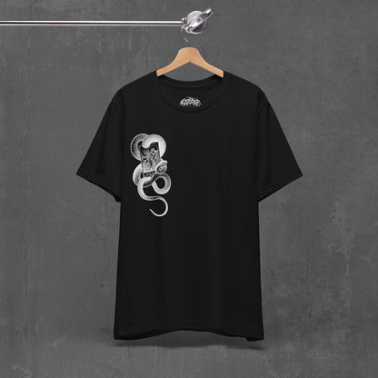 DEATH TAROT T-SHIRT black (front & back)