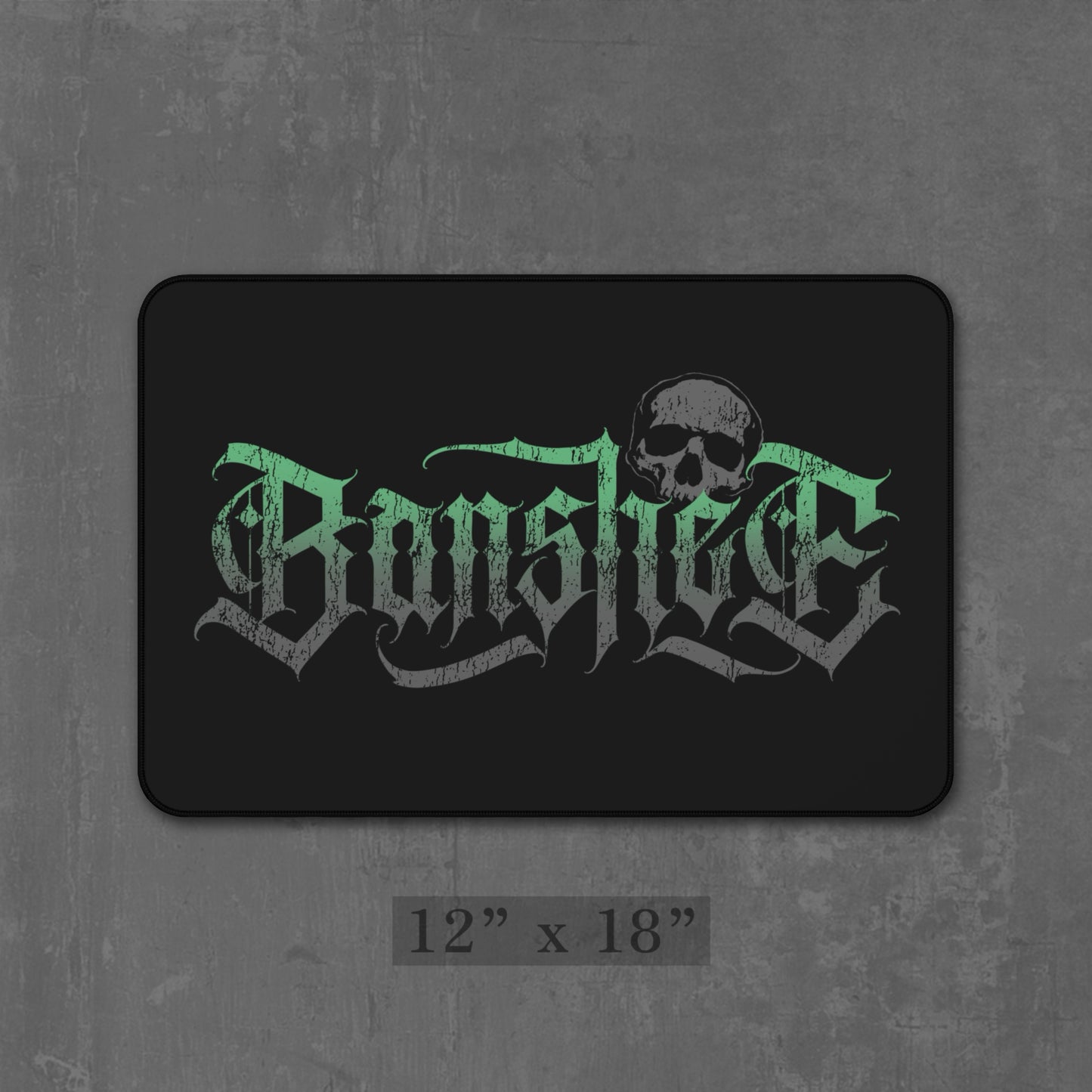 BANSHEE SKULL DESK MAT