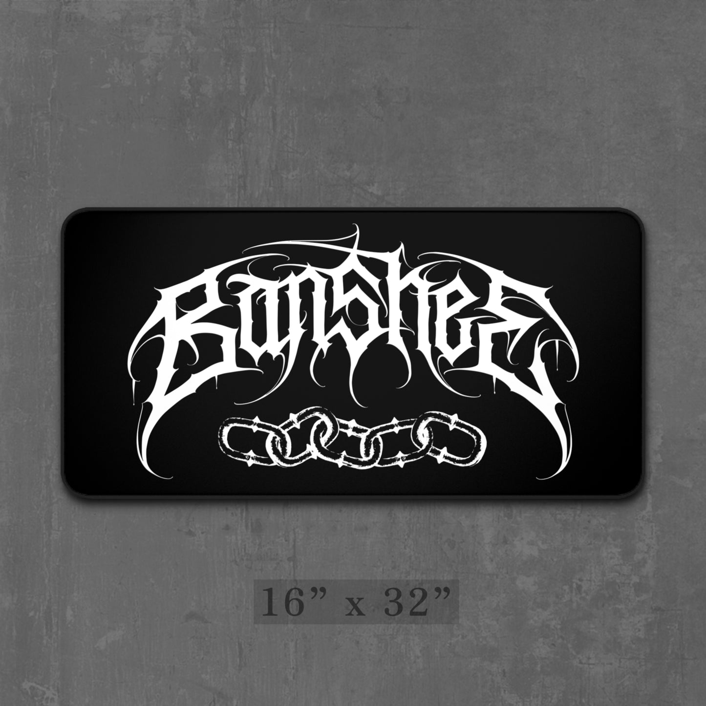 BANSHEE CHAIN DESK MAT