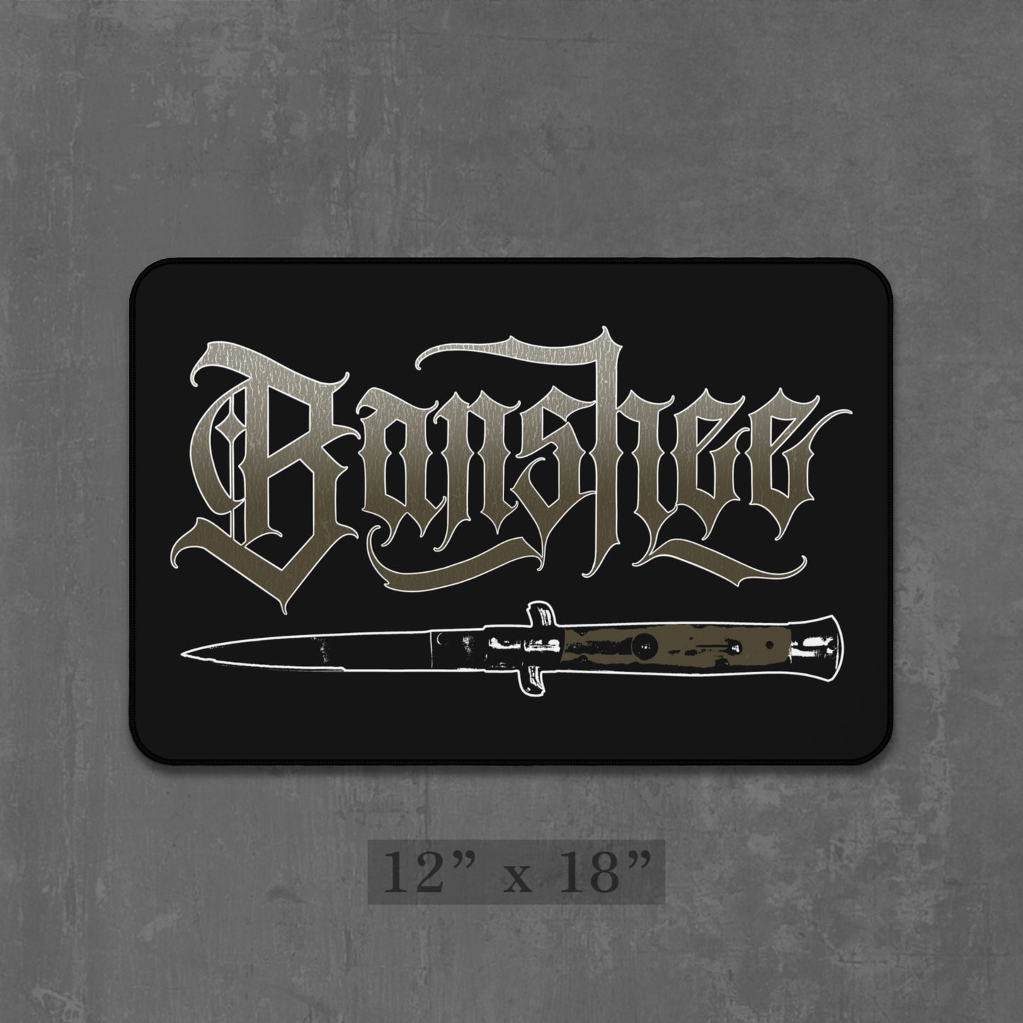 BANSHEE SWITCHBLADE DESK MAT