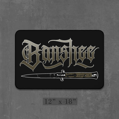BANSHEE SWITCHBLADE DESK MAT