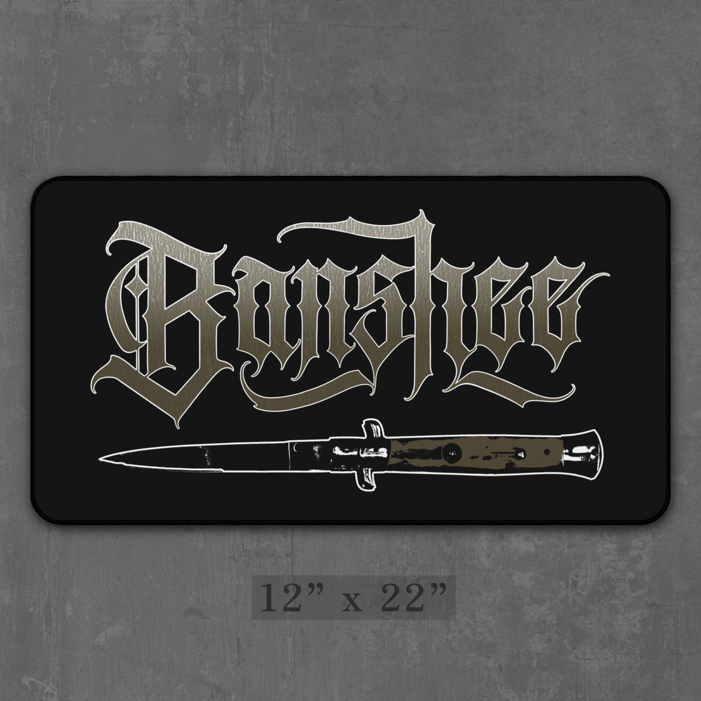 BANSHEE SWITCHBLADE DESK MAT