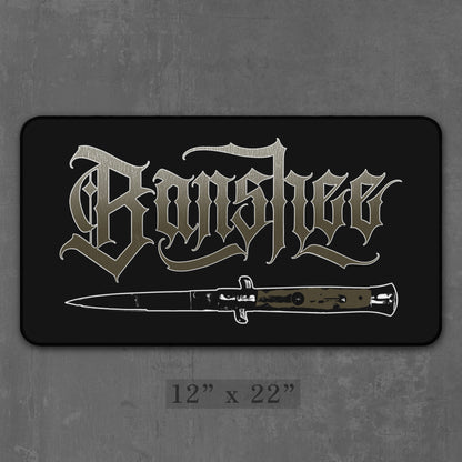 BANSHEE SWITCHBLADE DESK MAT
