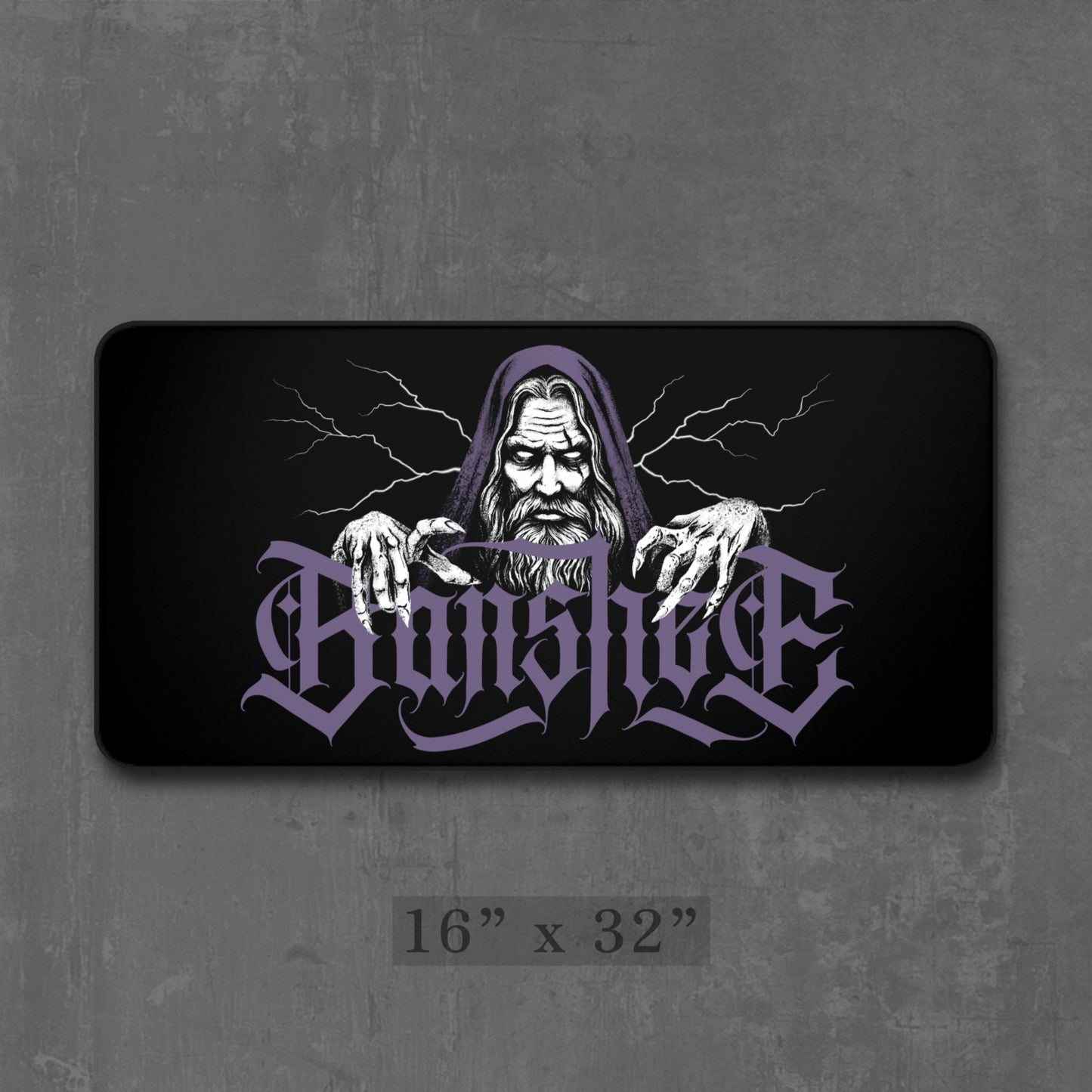 BANSHEE WIZARD DESK MAT