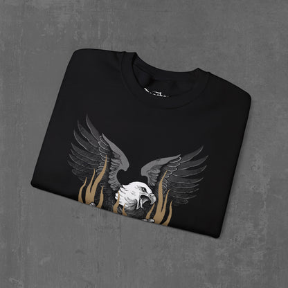 FLAMING SHOVELHEAD SWEATSHIRT