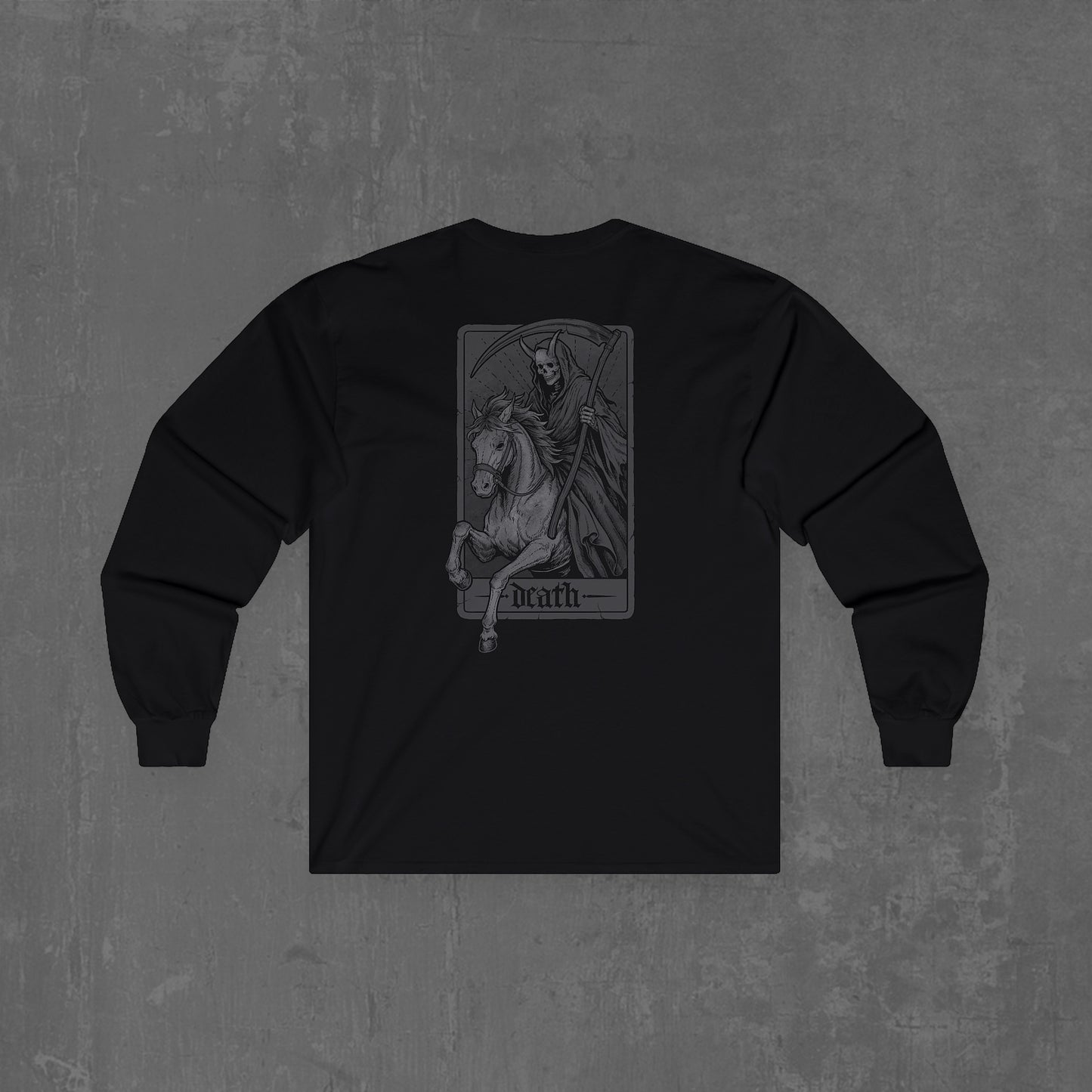 THE HORSEMAN GREY LONG SLEEVE TEE