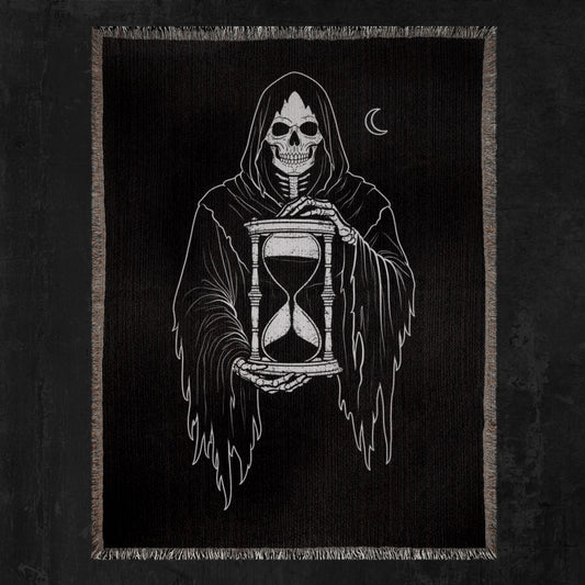 TIMES UP WOVEN BLANKET