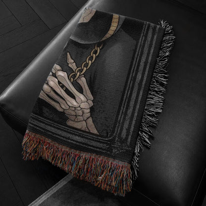 GRIM WOVEN BLANKET
