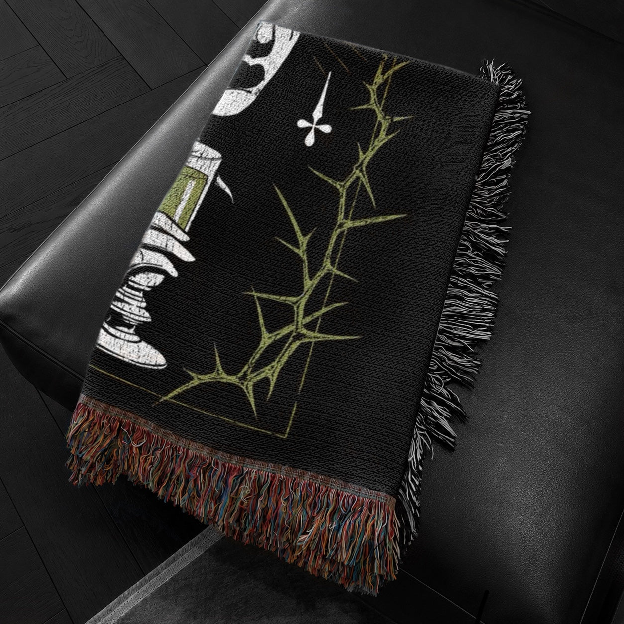 ABSINTHE WOVEN BLANKET