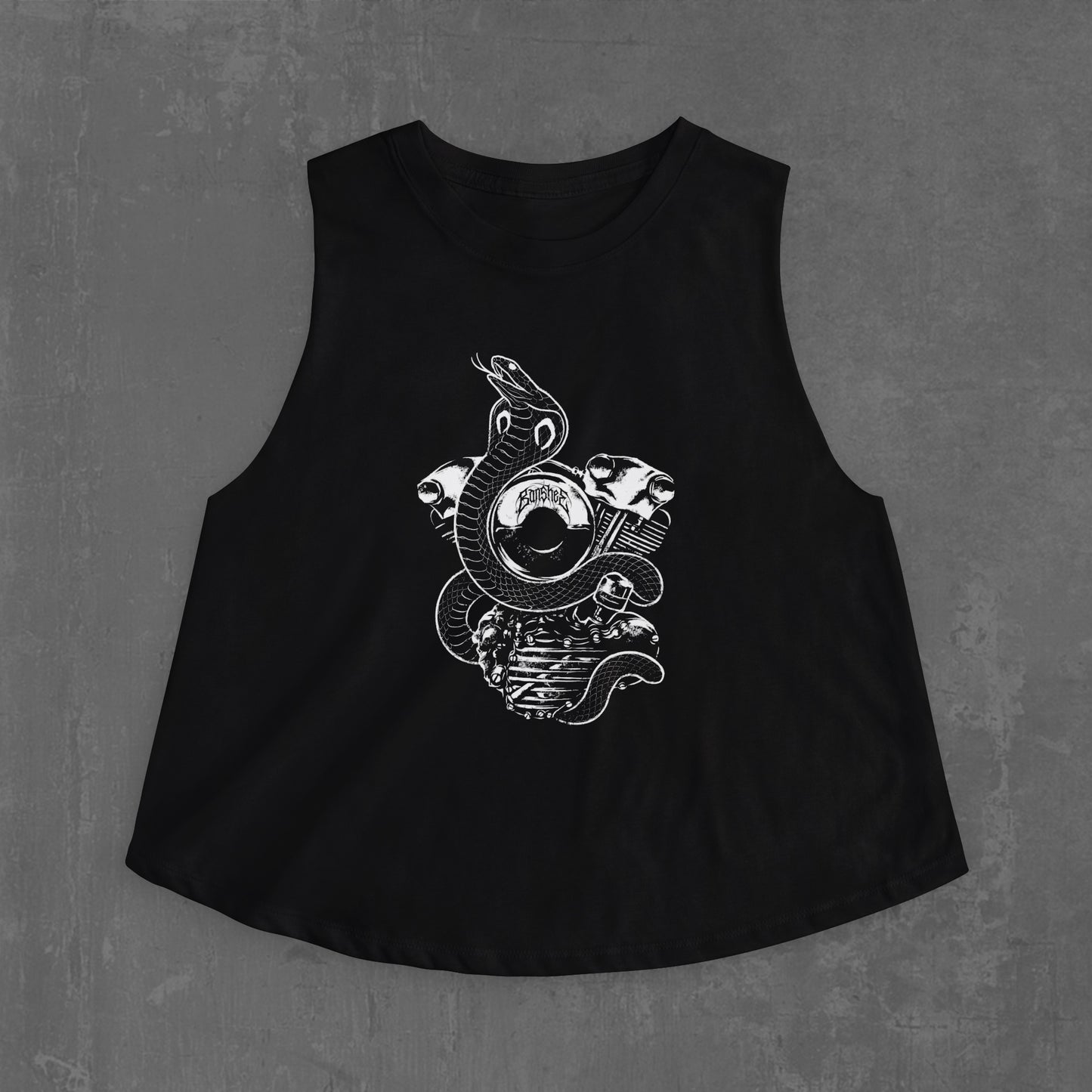 KNUCKLEHEAD COBRA CROP TANK