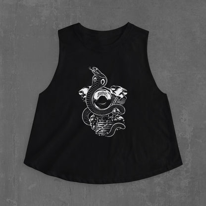 KNUCKLEHEAD COBRA CROP TANK