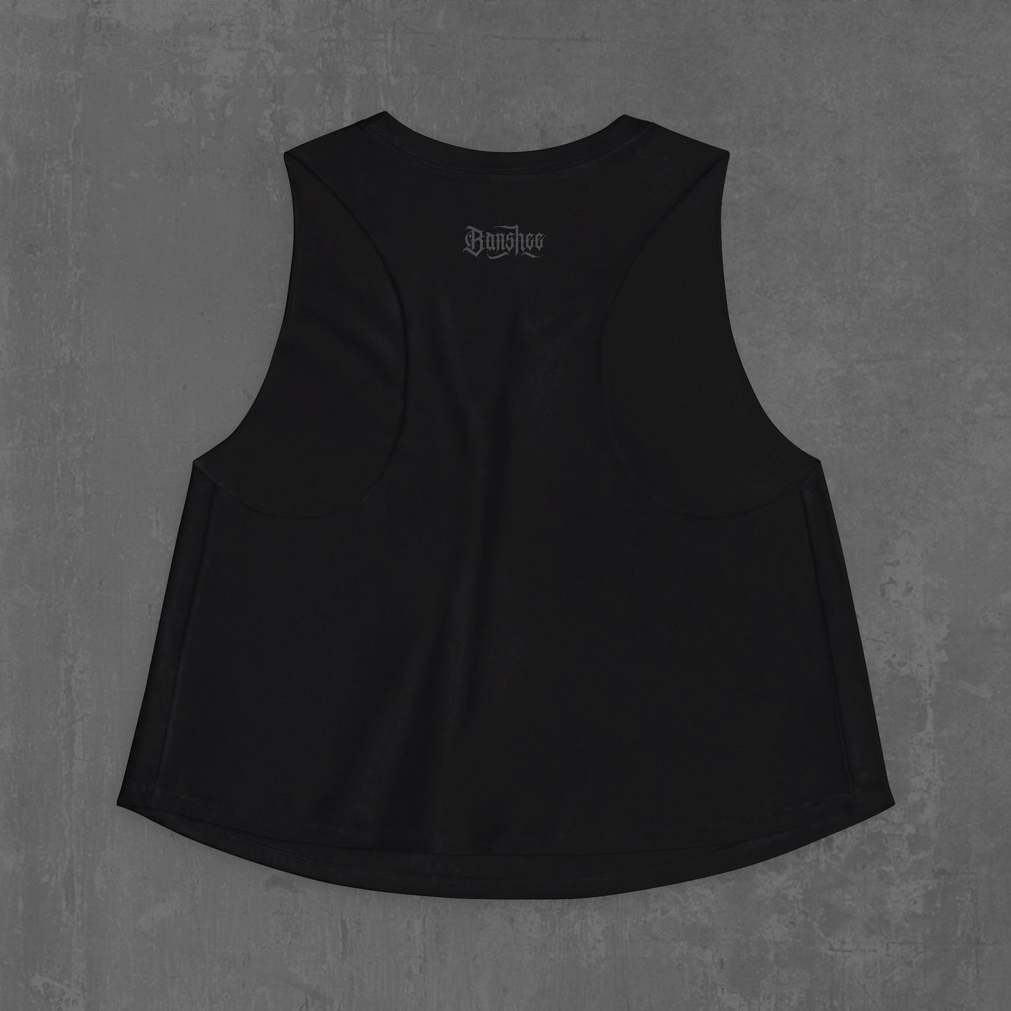 THE HORSEMAN CROP TANK grey