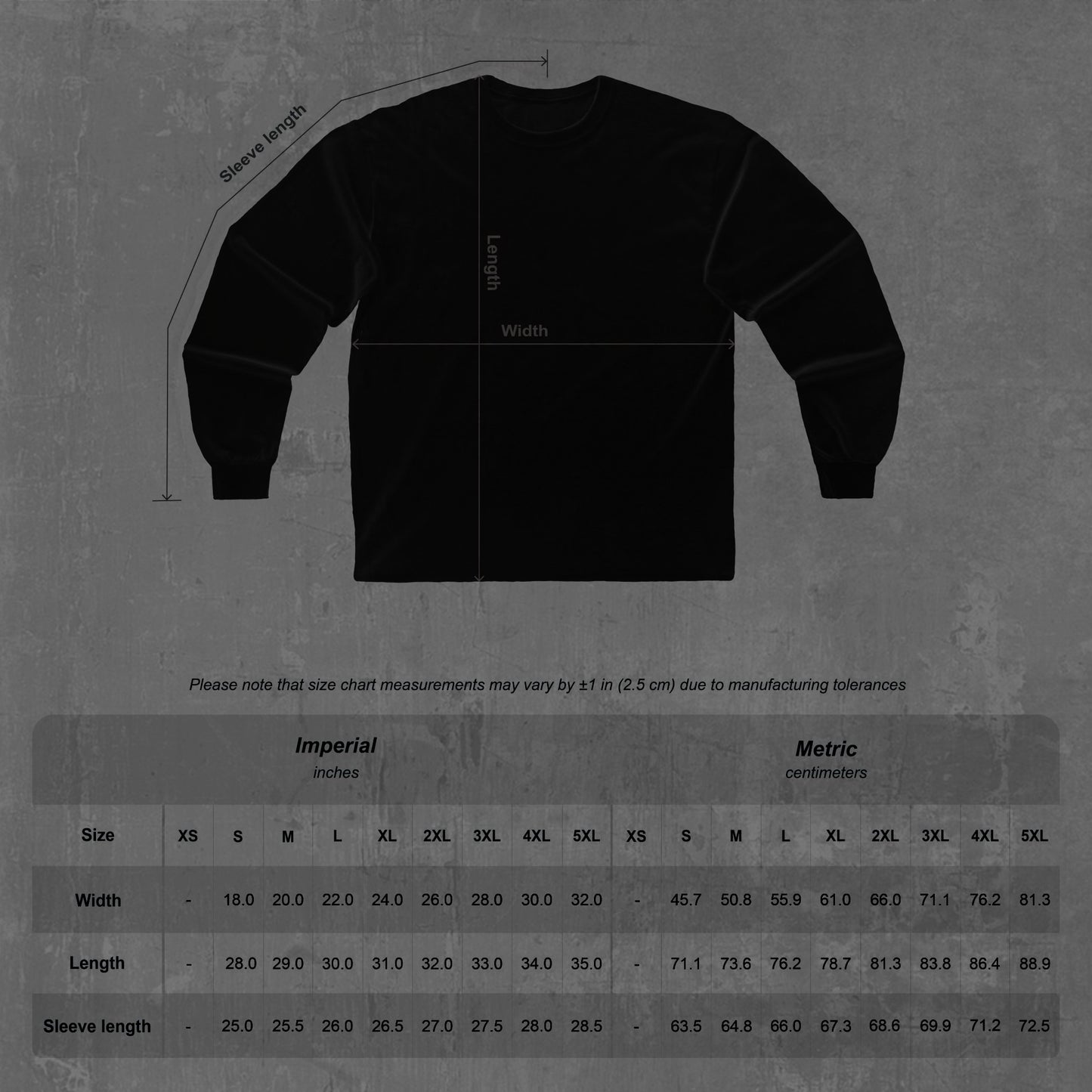 THE HORSEMAN LONG SLEEVE TEE grey