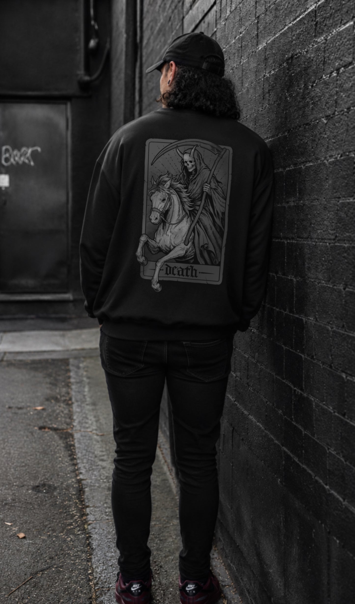 THE HORSEMAN SWEATSHIRT grey