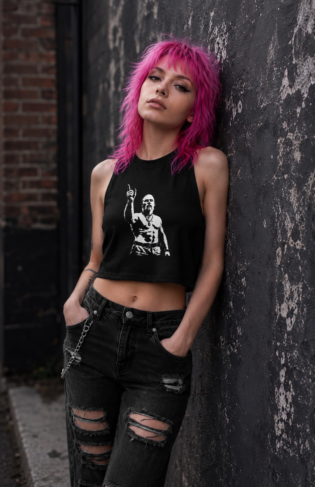 TECHNO VIKING CROP TANK