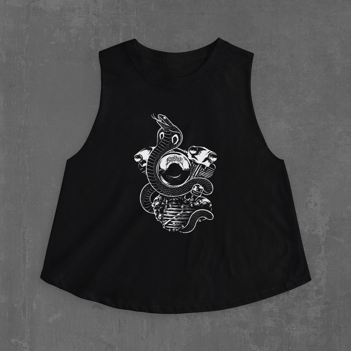 KNUCKLEHEAD COBRA CROP TANK