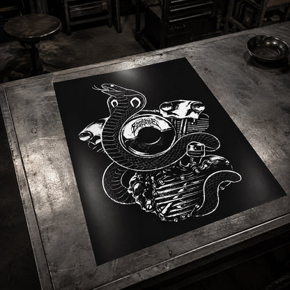 KNUCKLEHEAD COBRA POSTER