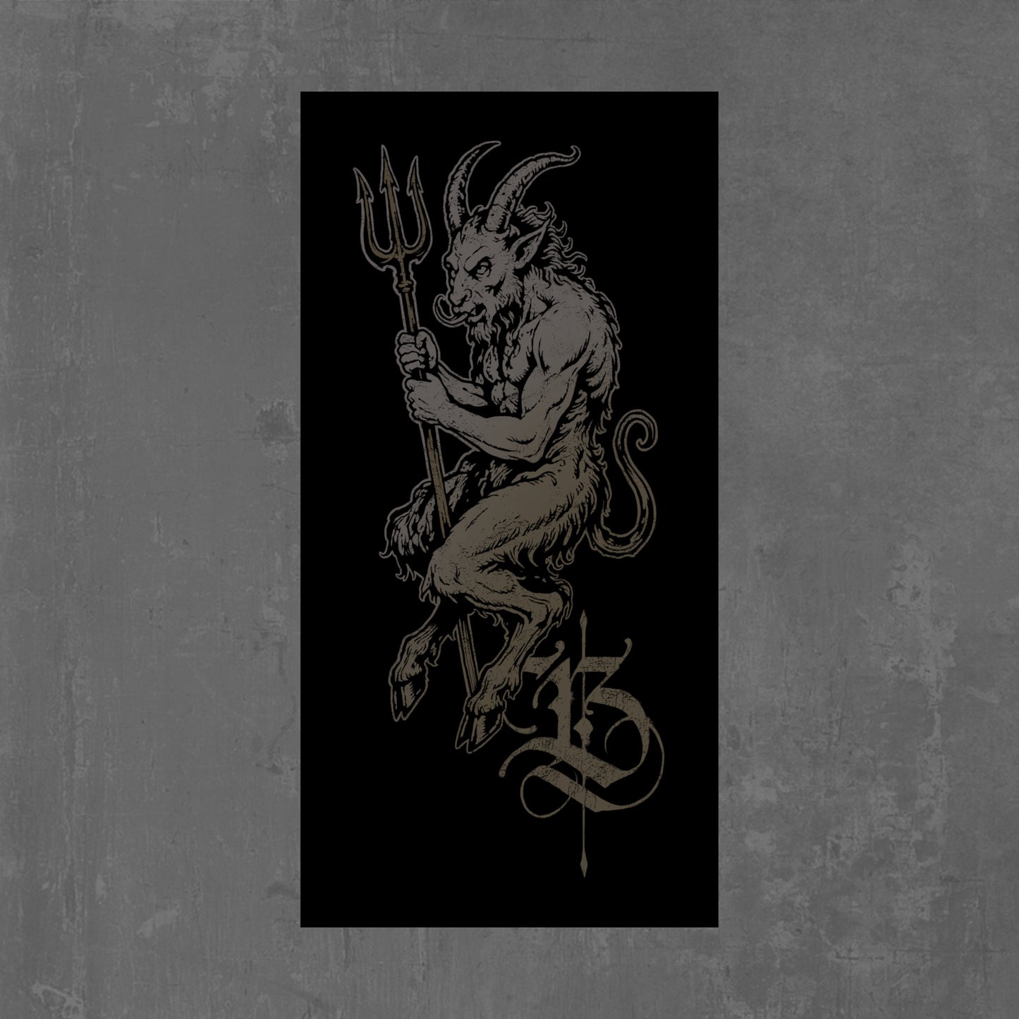 THE SATYR MATTE POSTER