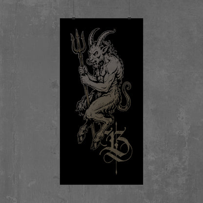 THE SATYR MATTE POSTER