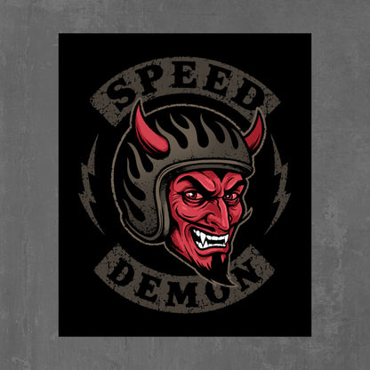 SPEED DEMON MATTE POSTER