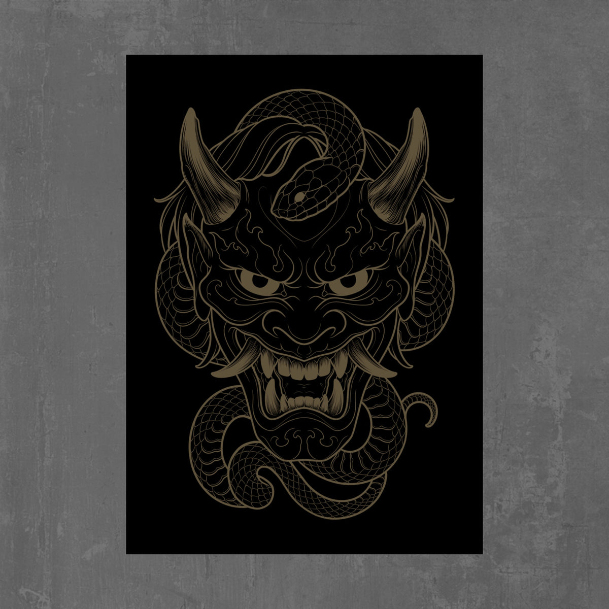 ONI MATTE POSTER