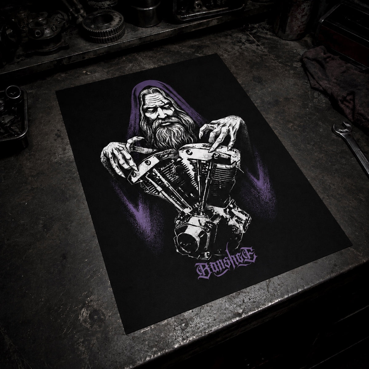 MOTOWIZARD MATTE POSTER