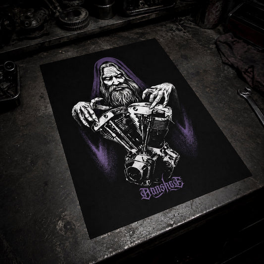 MOTOWIZARD MATTE POSTER