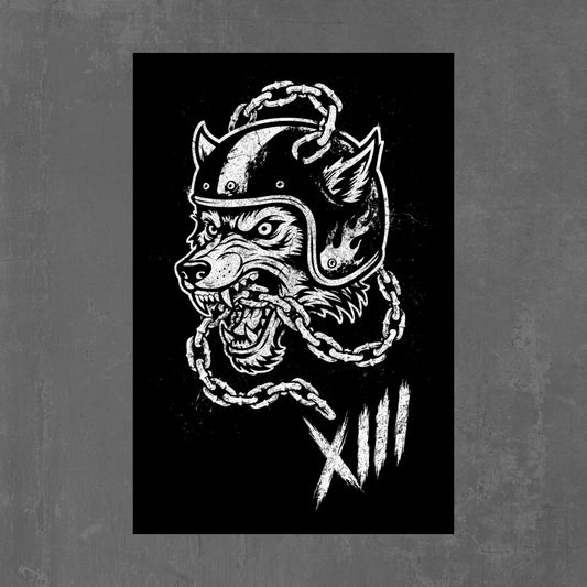HELLHOUND MATTE POSTER