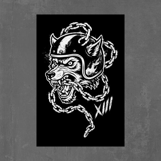 HELLHOUND MATTE POSTER