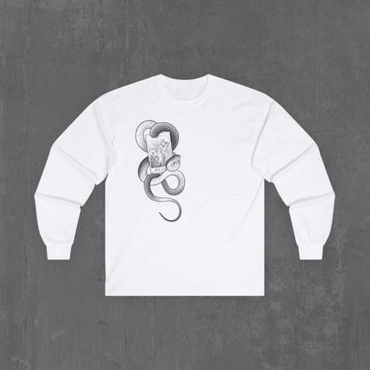 Death tarot long sleeve tee